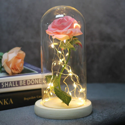 EternalGlow Rose Ornament